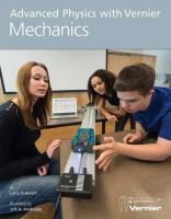 Пособие "Углубленное изучение Физики с Vernier. Книга 1. Механика"